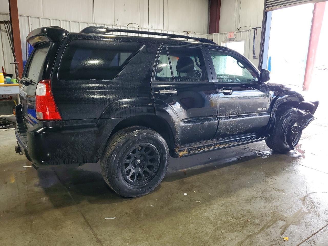 2007 Toyota 4runner Sr5 Black vin: JTEBU14R878078318