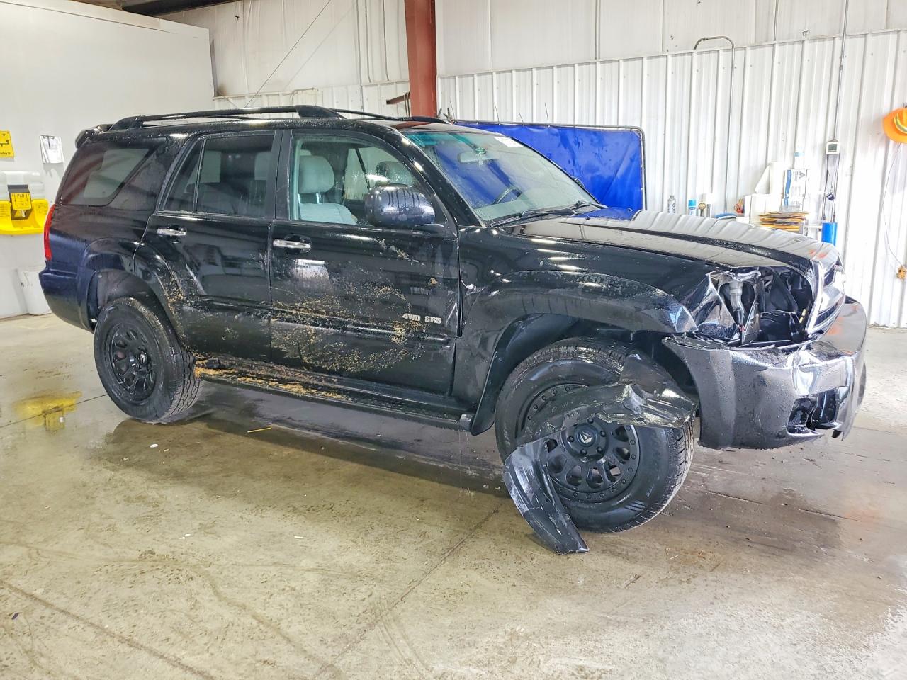 2007 Toyota 4runner Sr5 Black vin: JTEBU14R878078318