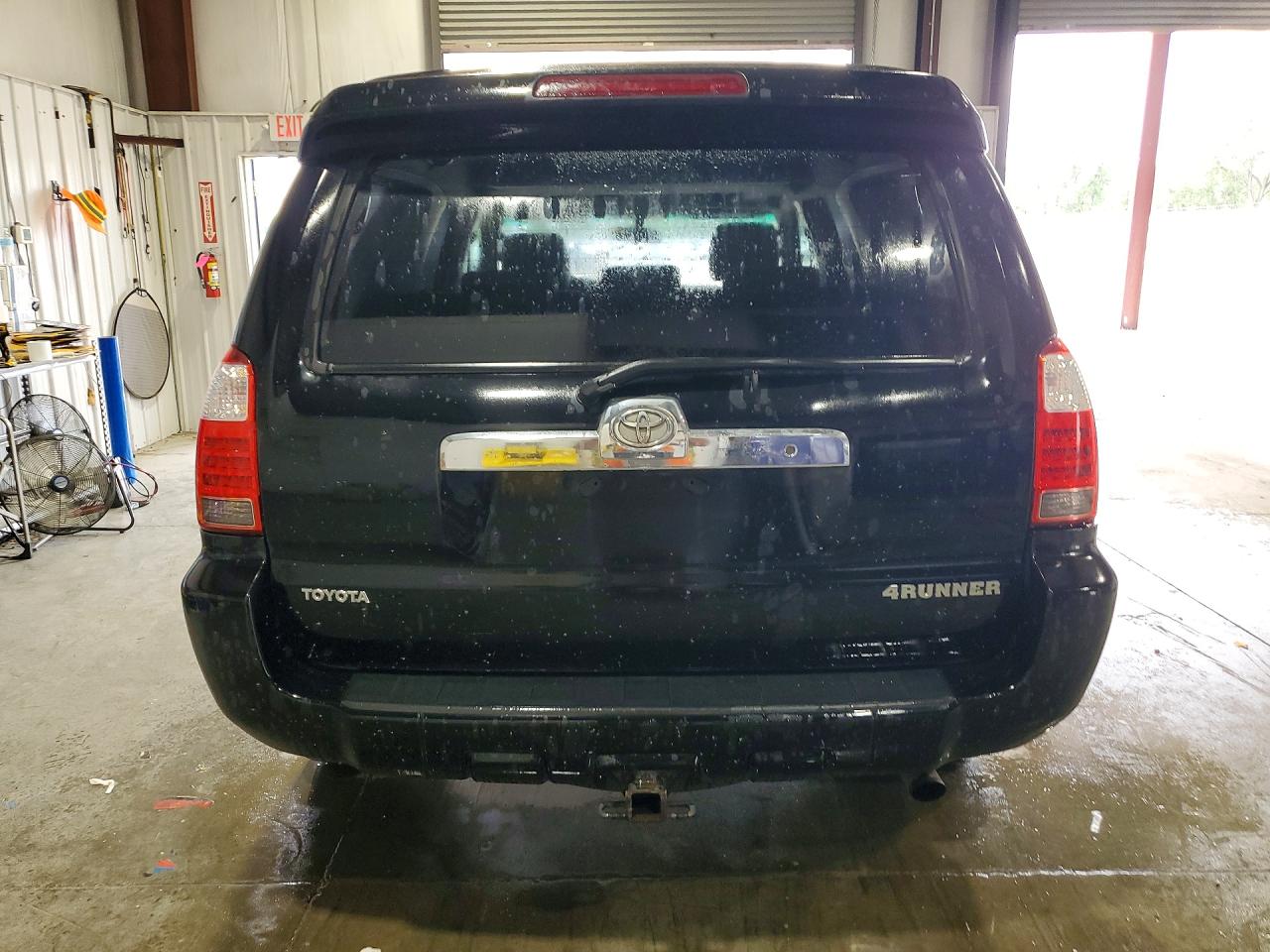 2007 Toyota 4runner Sr5 Black vin: JTEBU14R878078318