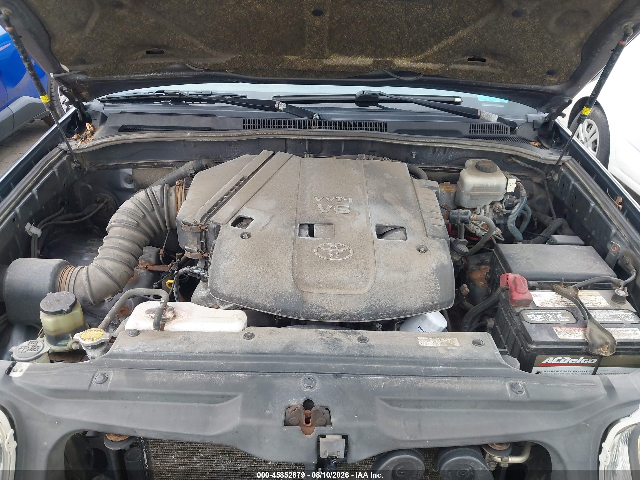 2008 Toyota 4runner Sr5 V6 Gray vin: JTEBU14R880132054