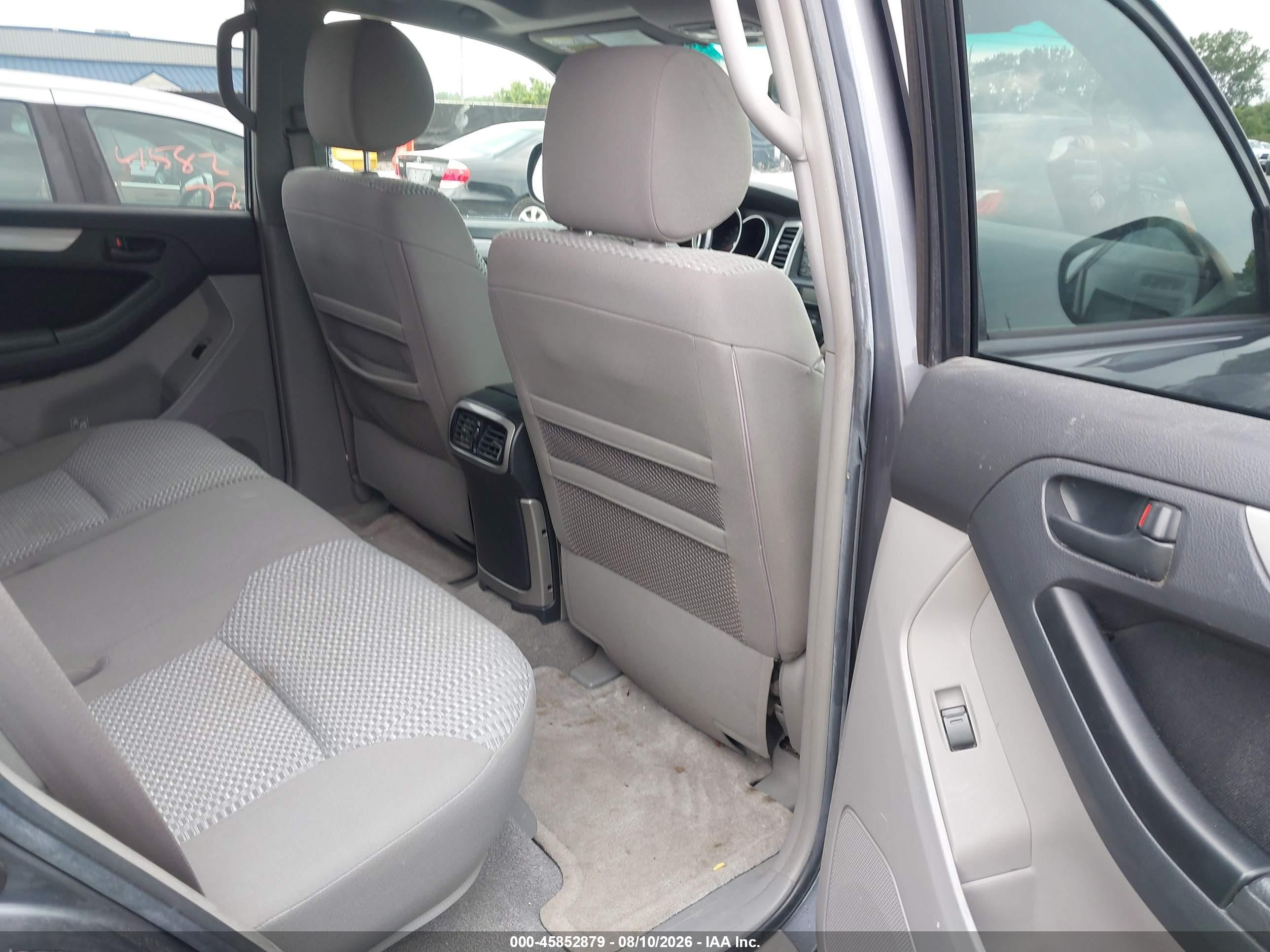 2008 Toyota 4runner Sr5 V6 Gray vin: JTEBU14R880132054