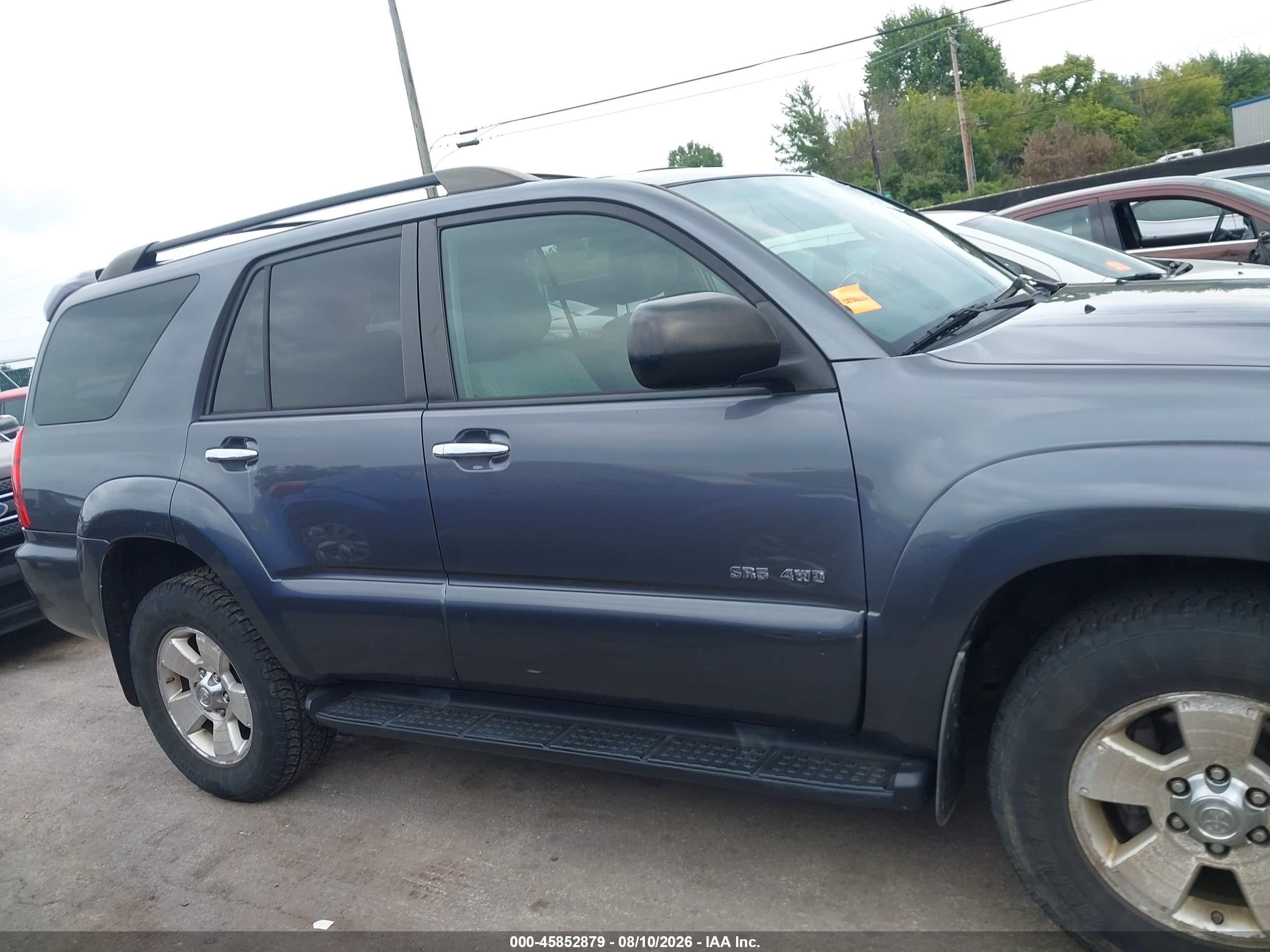 2008 Toyota 4runner Sr5 V6 Gray vin: JTEBU14R880132054