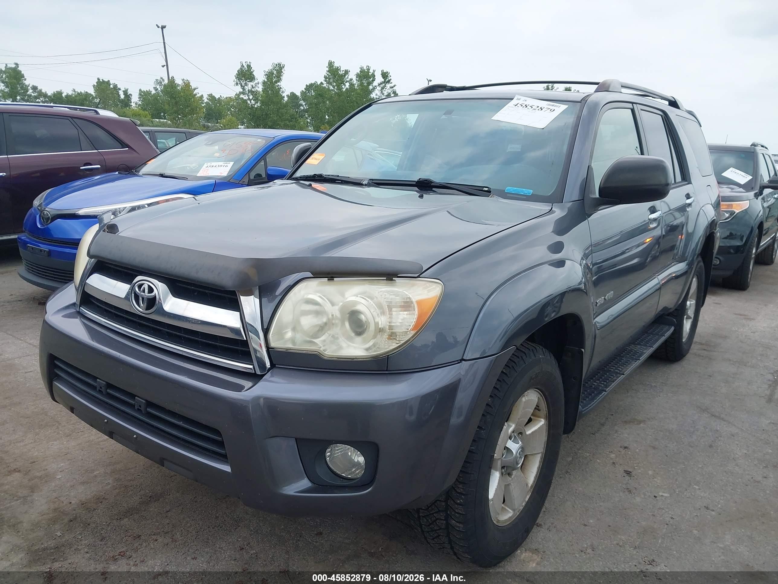 2008 Toyota 4runner Sr5 V6 Gray vin: JTEBU14R880132054