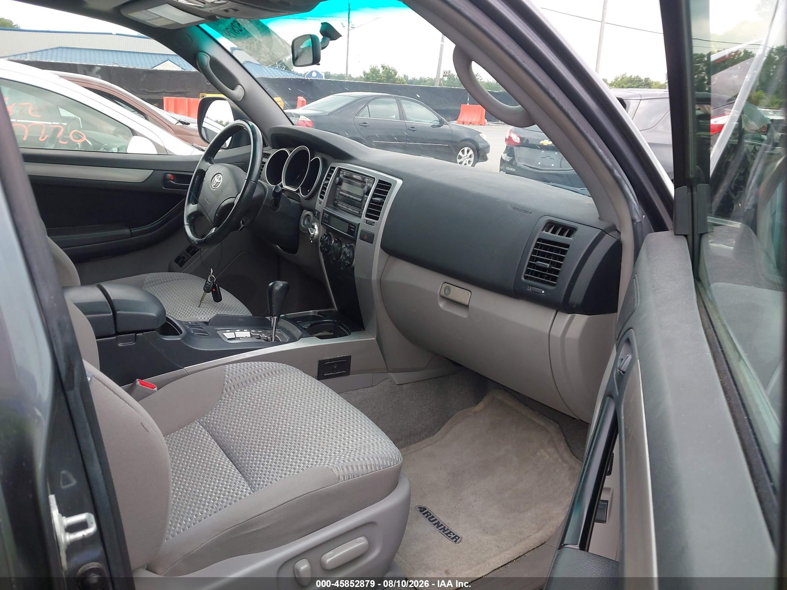 2008 Toyota 4runner Sr5 V6 Gray vin: JTEBU14R880132054