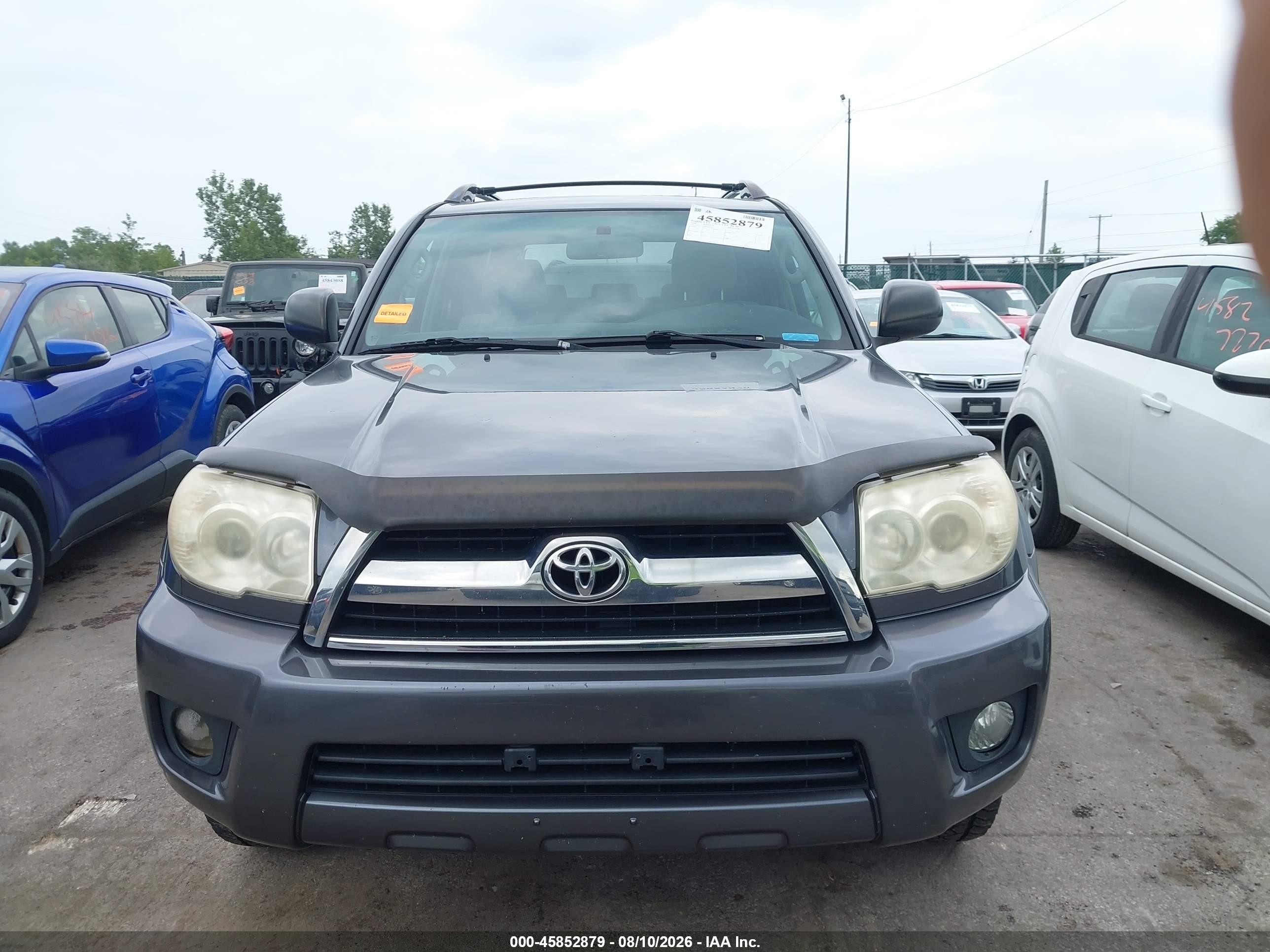2008 Toyota 4runner Sr5 V6 Gray vin: JTEBU14R880132054