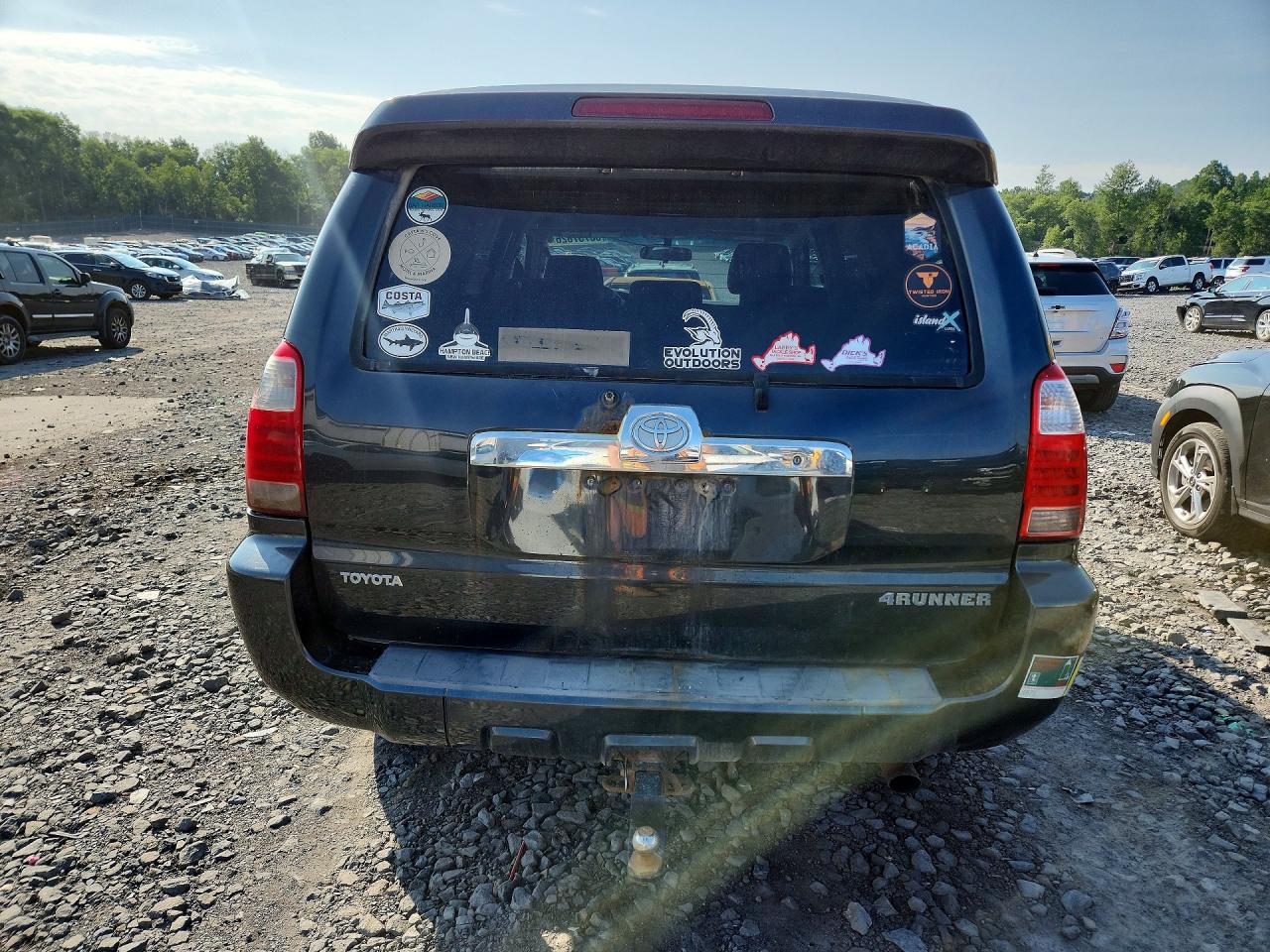 2008 Toyota 4runner Sr5 Gray vin: JTEBU14R88K022254