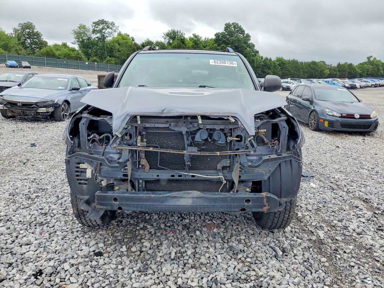 2008 Toyota 4runner Sr5 Серый vin: JTEBU14R88K030712