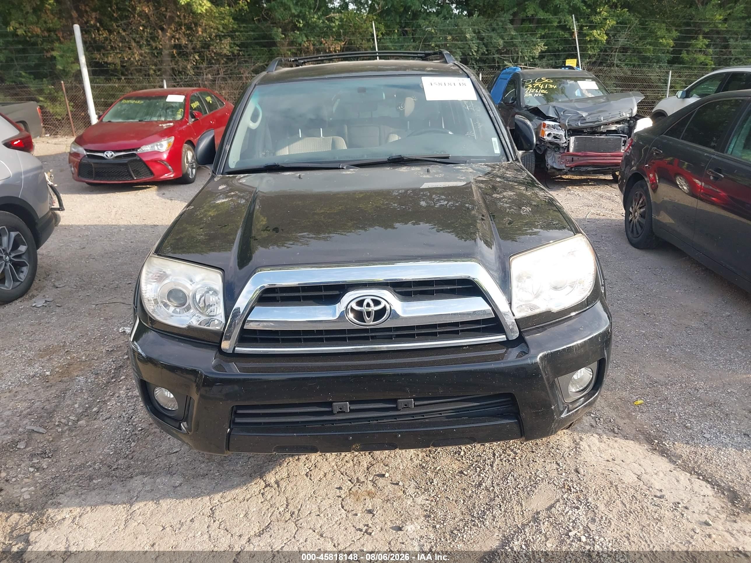 2009 Toyota 4runner Sr5 V6 Черный vin: JTEBU14R89K036088
