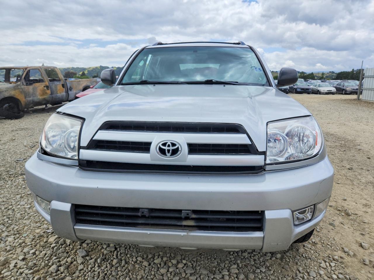 2003 Toyota 4runner Sr5 Silver vin: JTEBU14R930015205