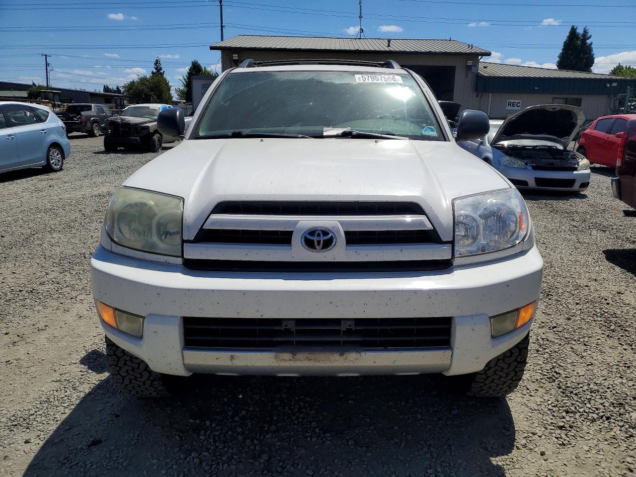 2003 Toyota 4runner Sr5 White vin: JTEBU14R930015964