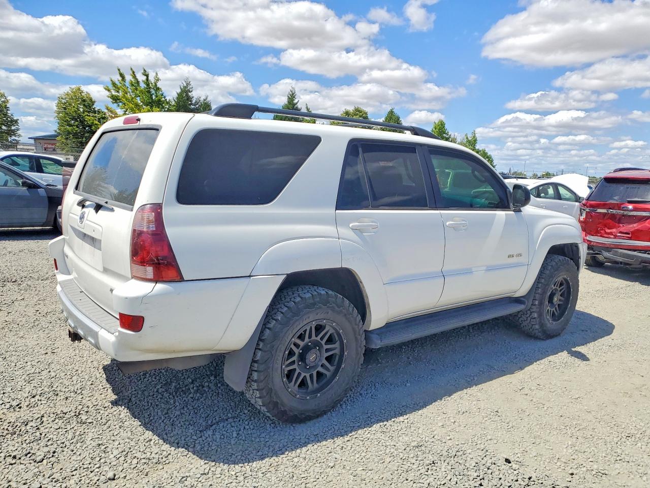 2003 Toyota 4runner Sr5 White vin: JTEBU14R930015964
