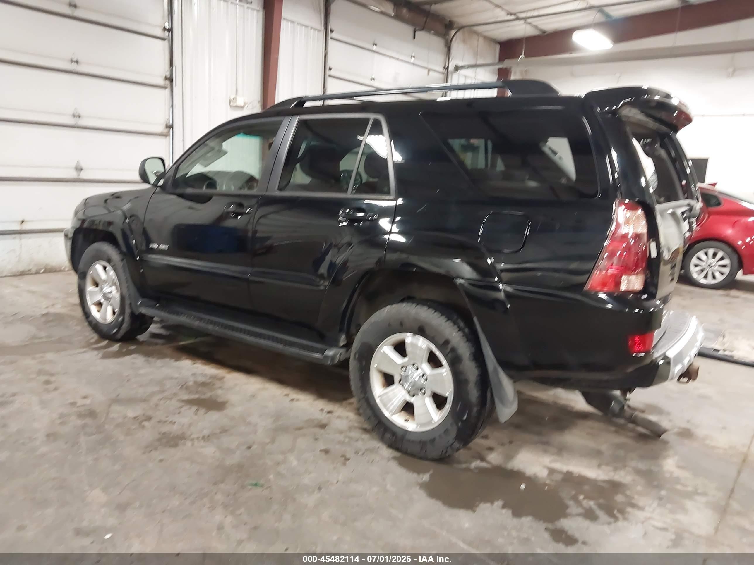 2004 Toyota 4runner Sr5 V6 Black vin: JTEBU14R940044107