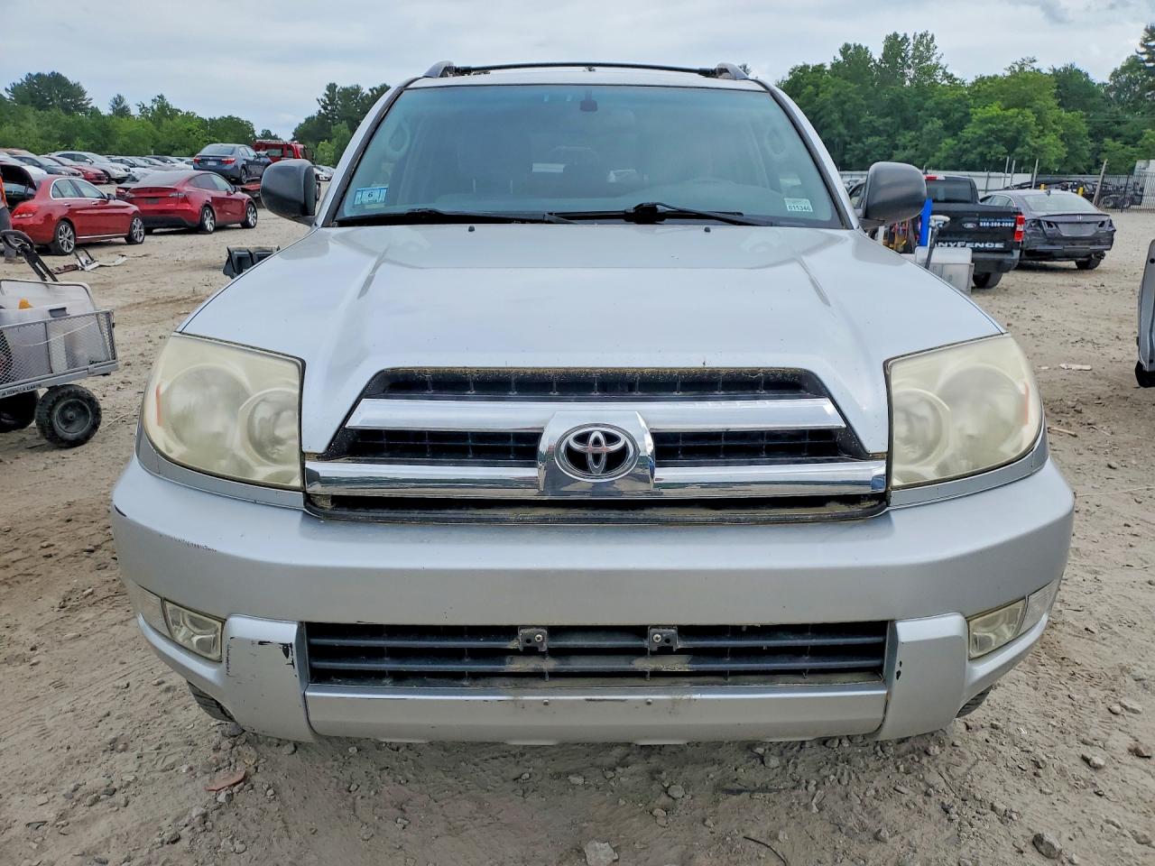 2005 Toyota 4runner Sr5 Silver vin: JTEBU14R950057246