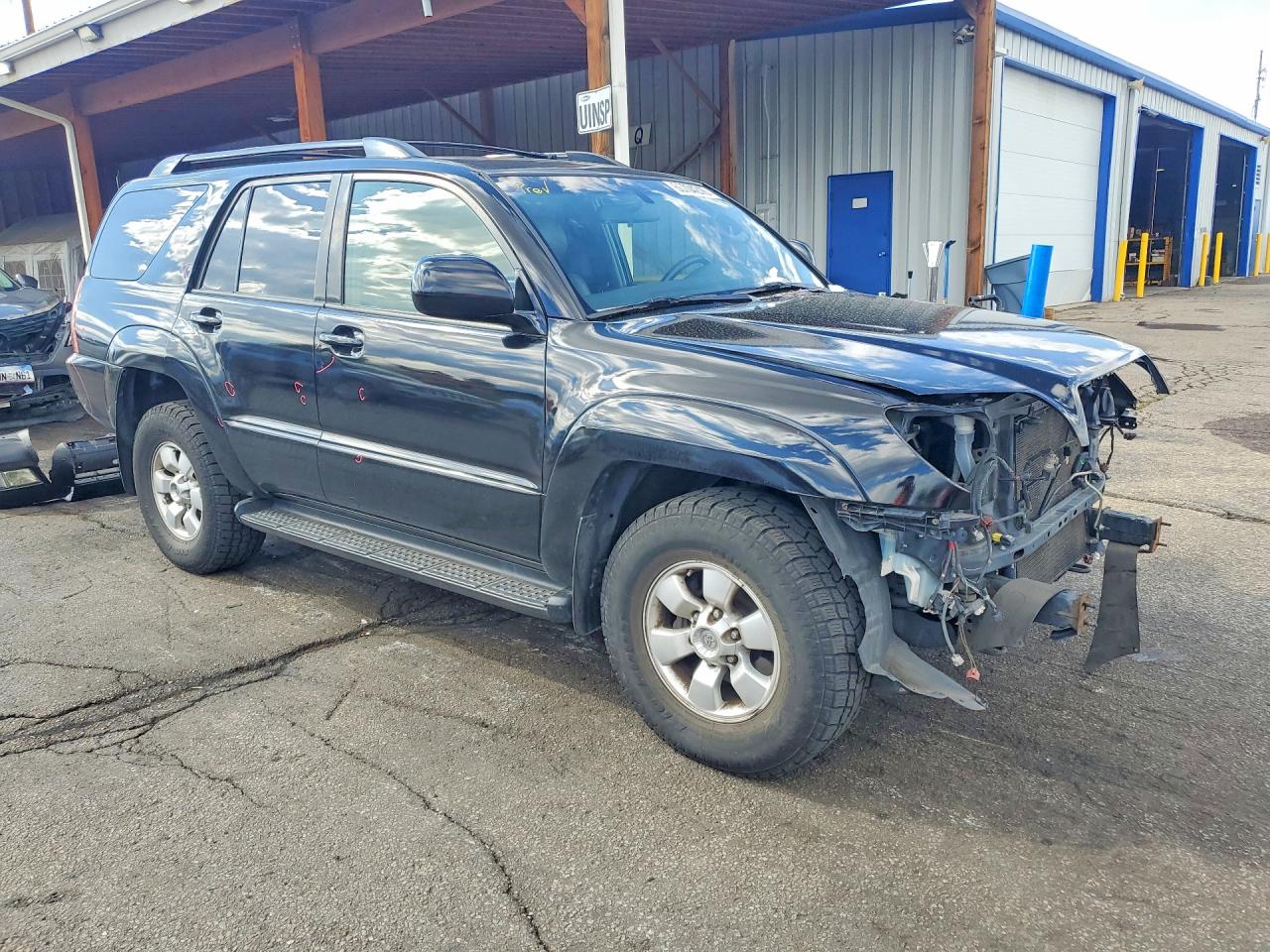 2005 Toyota 4runner Sr5 Black vin: JTEBU14R958036057