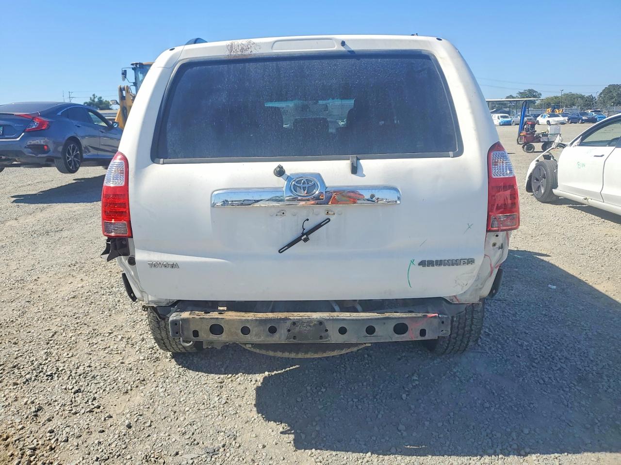 2006 Toyota 4runner Sr5 White vin: JTEBU14R960090958