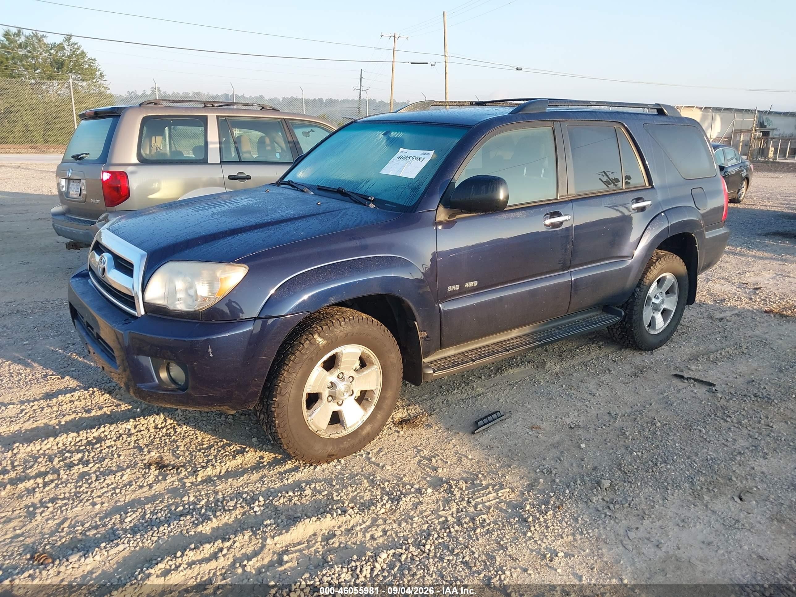 2006 Toyota 4runner Sr5 V6 Blue vin: JTEBU14R960099062