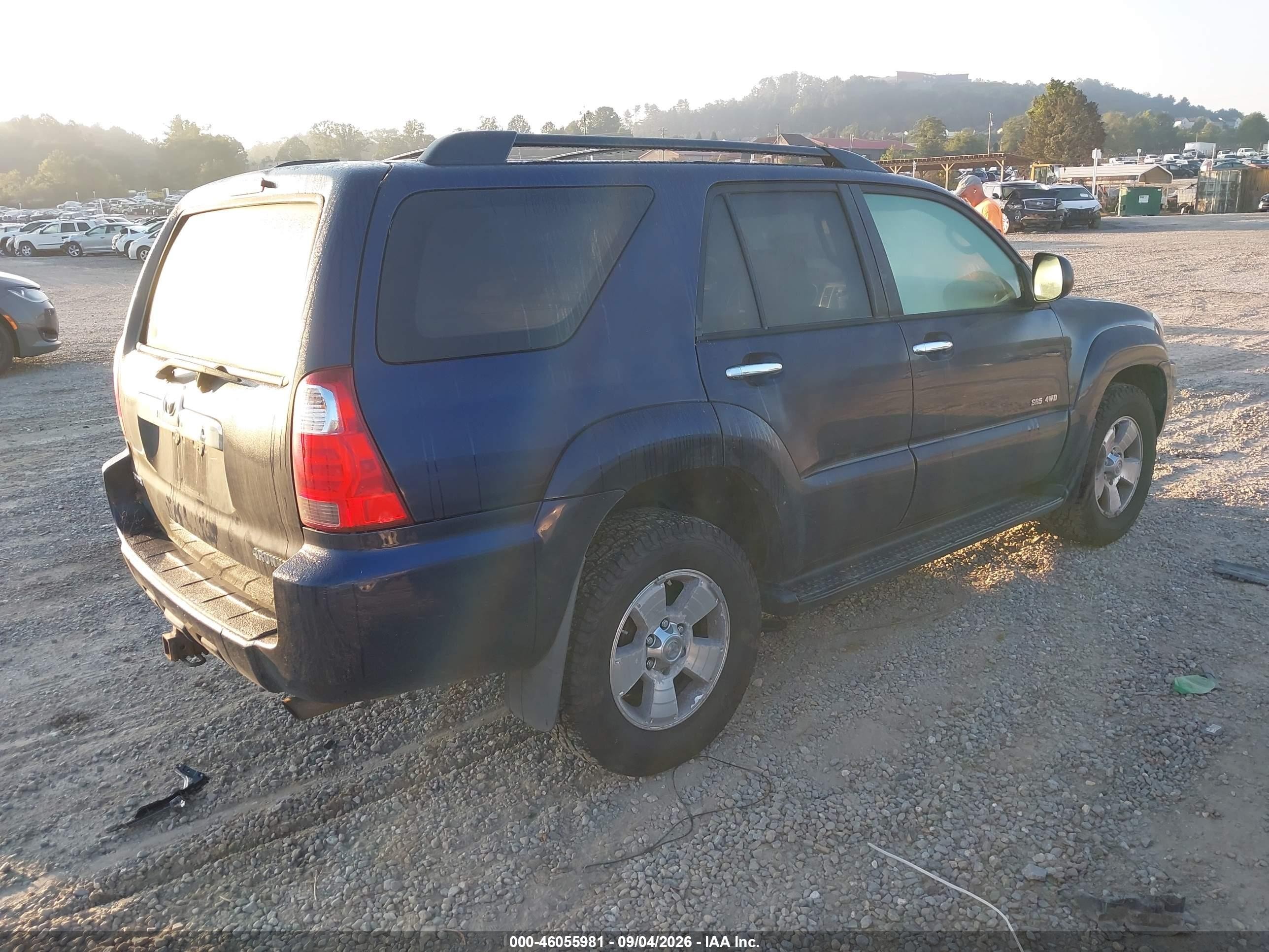2006 Toyota 4runner Sr5 V6 Blue vin: JTEBU14R960099062