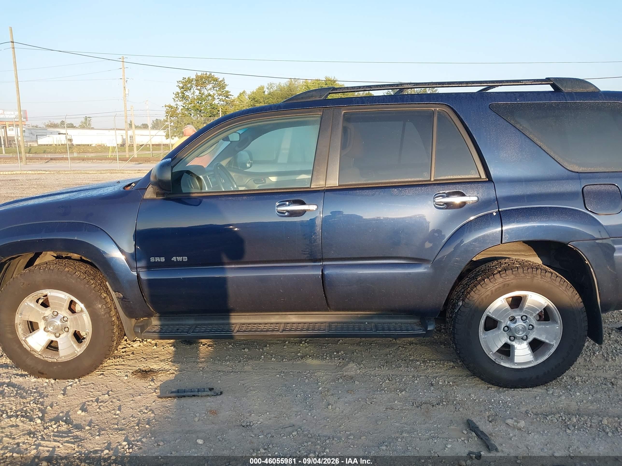 2006 Toyota 4runner Sr5 V6 Blue vin: JTEBU14R960099062