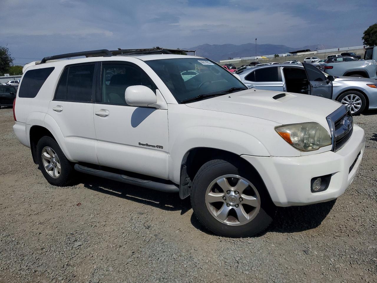 2007 Toyota 4runner Sport Edition White vin: JTEBU14R970111034