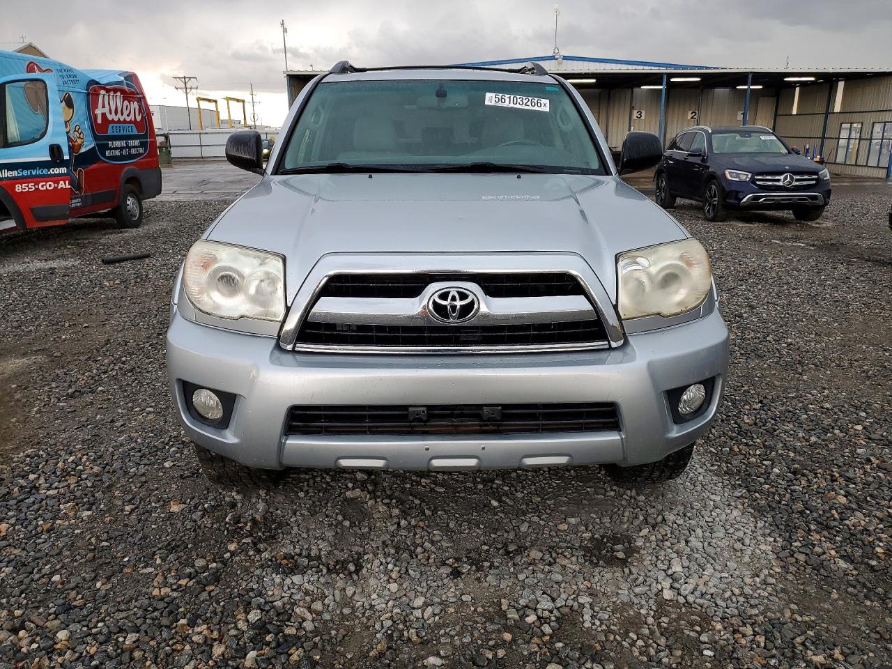 2007 Toyota 4runner Sr5 Silver vin: JTEBU14R970119599