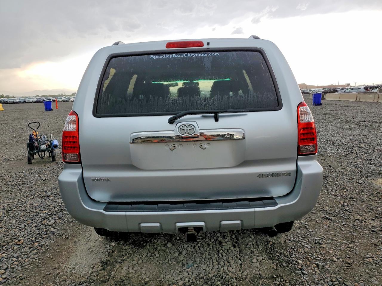 2007 Toyota 4runner Sr5 Silver vin: JTEBU14R970119599