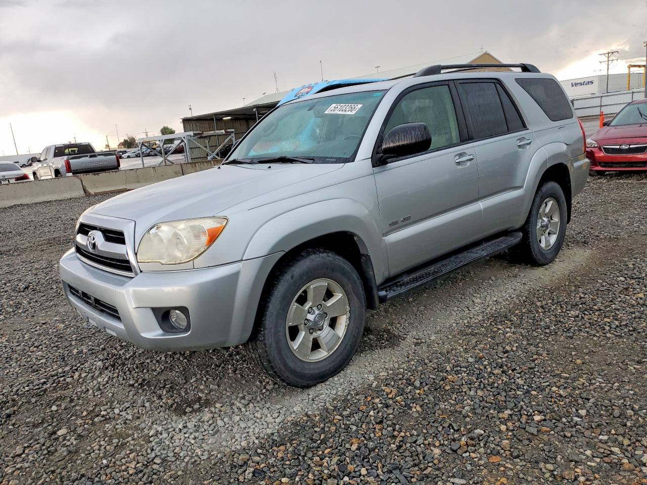 2007 Toyota 4runner Sr5 Silver vin: JTEBU14R970119599