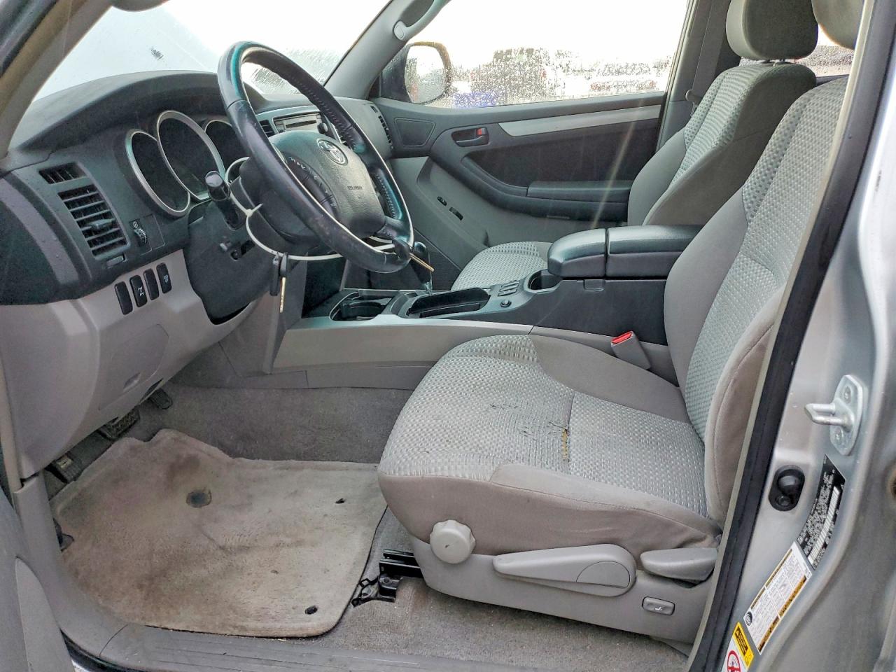 2007 Toyota 4runner Sr5 Silver vin: JTEBU14R970119599
