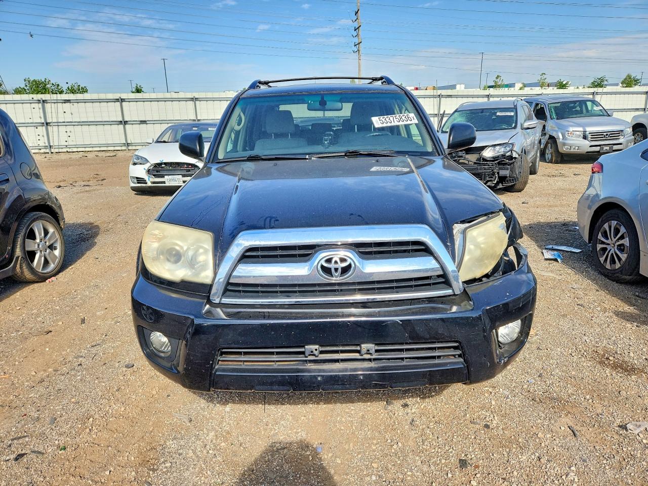 2007 Toyota 4runner Sr5 Black vin: JTEBU14R970119926