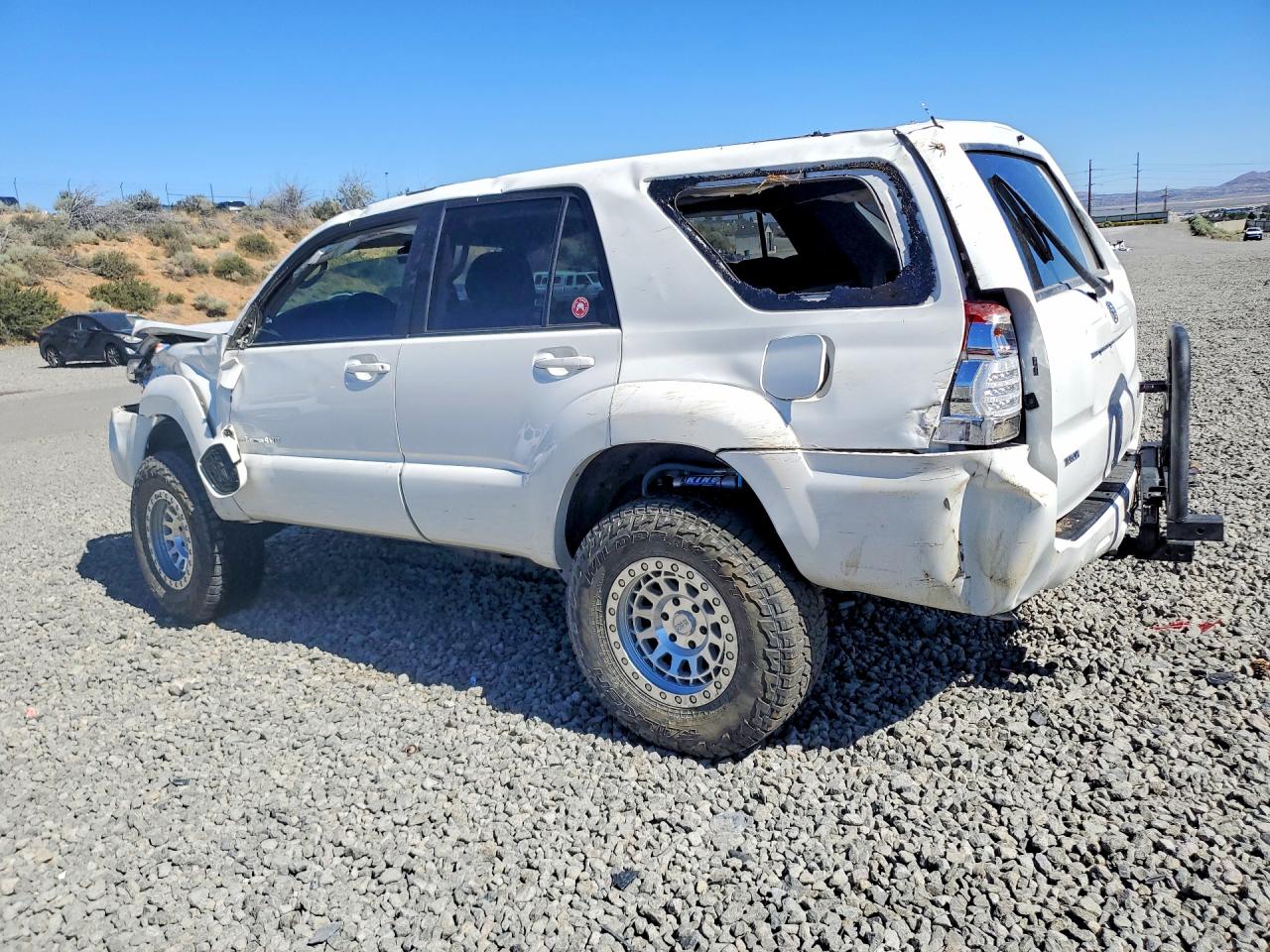 2007 Toyota 4runner Sport Edition Белый vin: JTEBU14R970120073