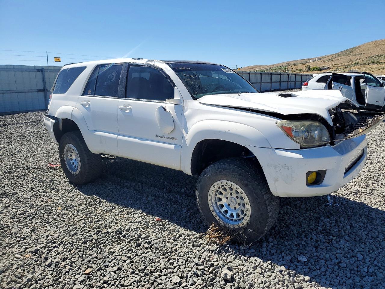 2007 Toyota 4runner Sport Edition Белый vin: JTEBU14R970120073