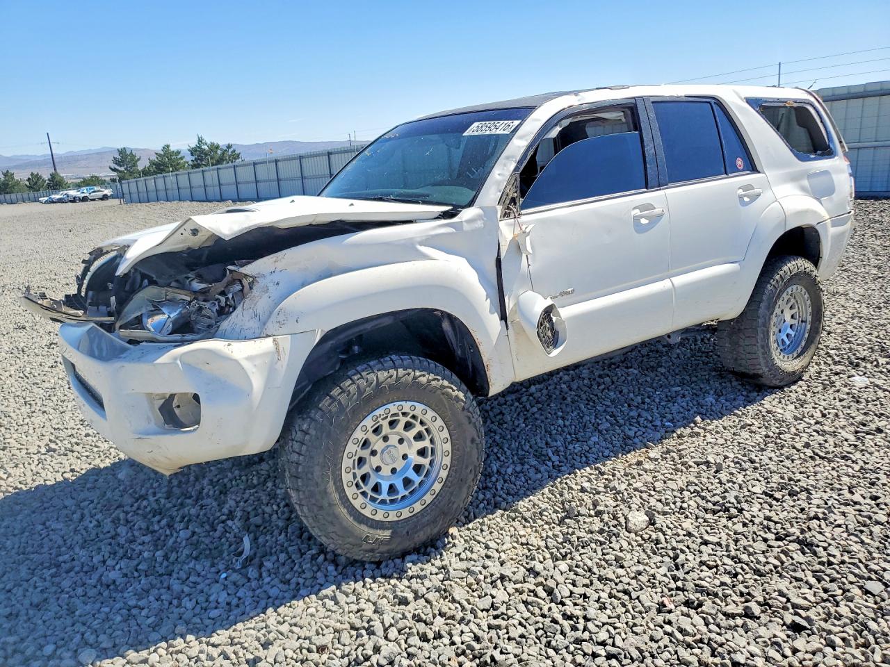 2007 Toyota 4runner Sport Edition Белый vin: JTEBU14R970120073