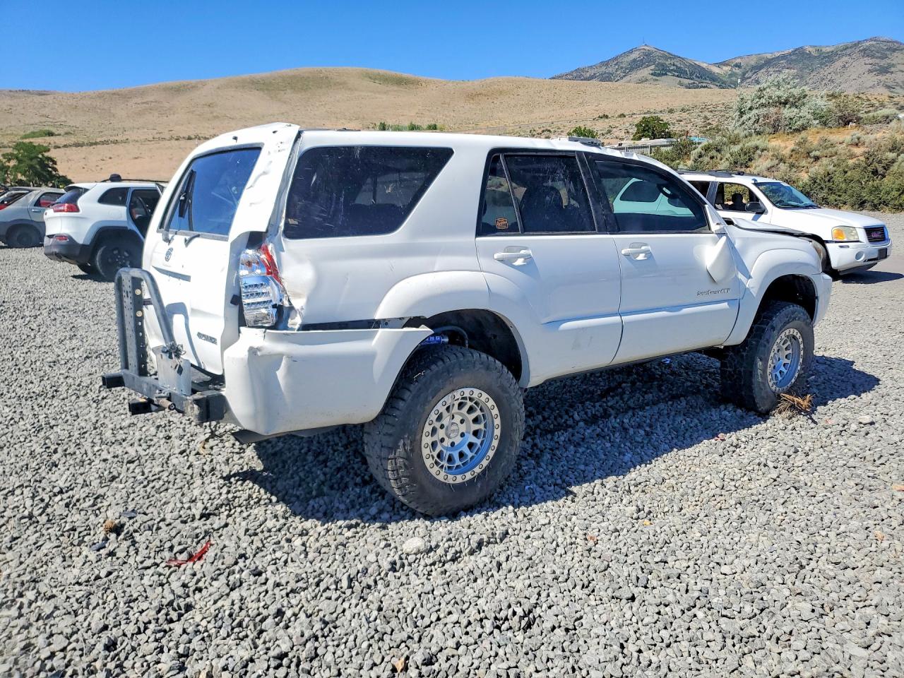 2007 Toyota 4runner Sport Edition Белый vin: JTEBU14R970120073