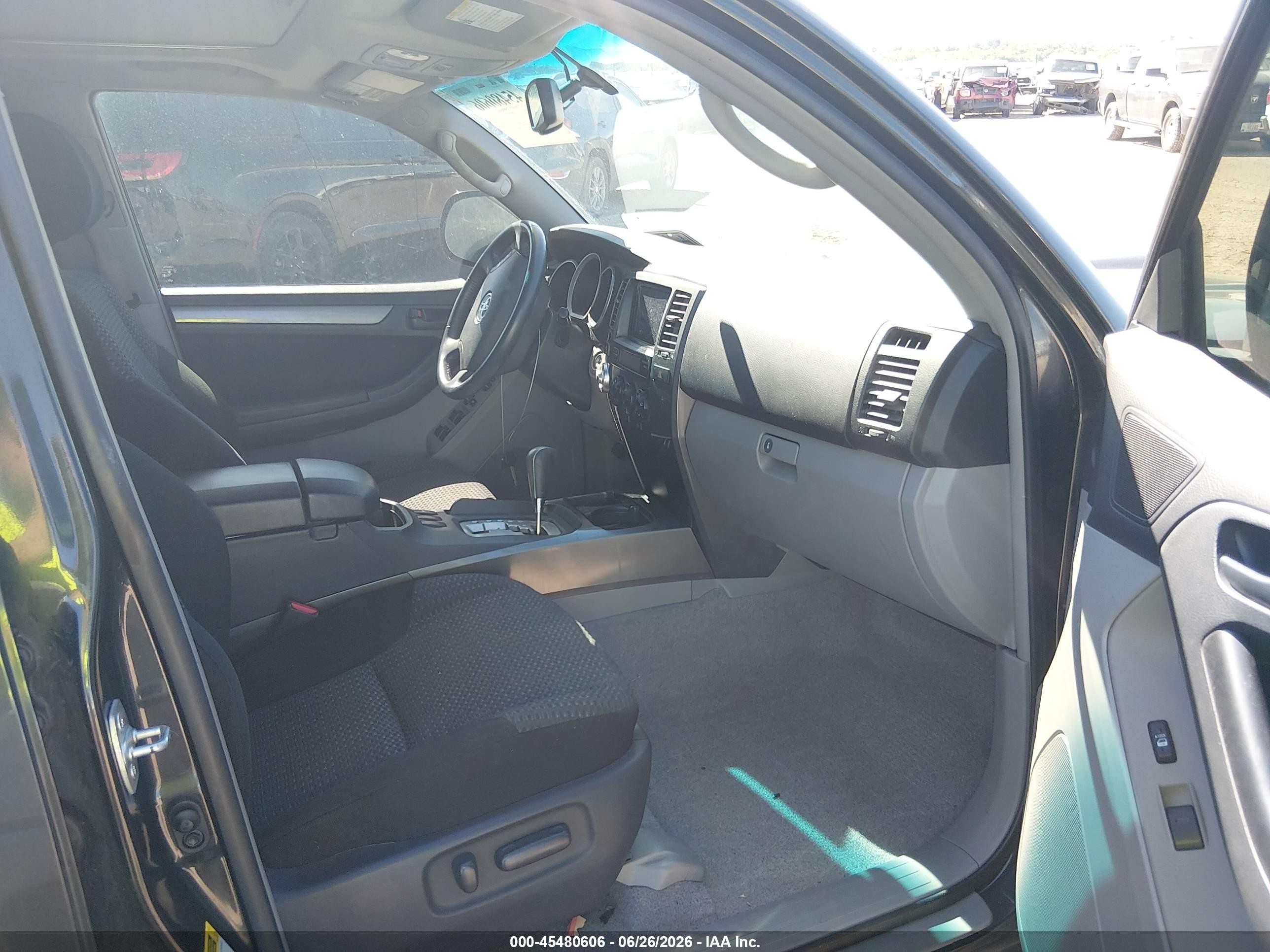 2007 Toyota 4runner Sr5 Sport Black vin: JTEBU14R978087481