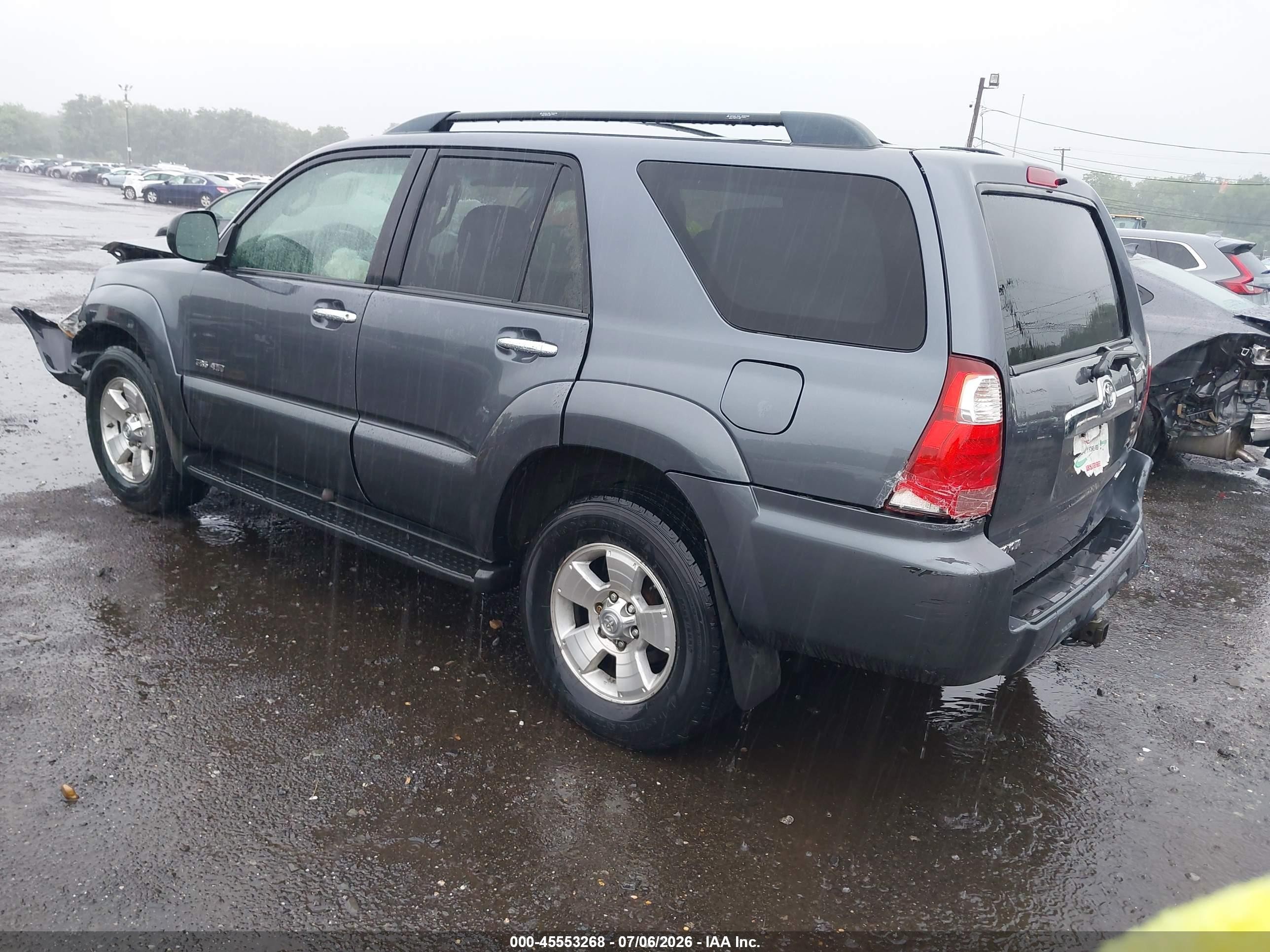 2008 Toyota 4runner Sr5 V6 Gray vin: JTEBU14R980131639