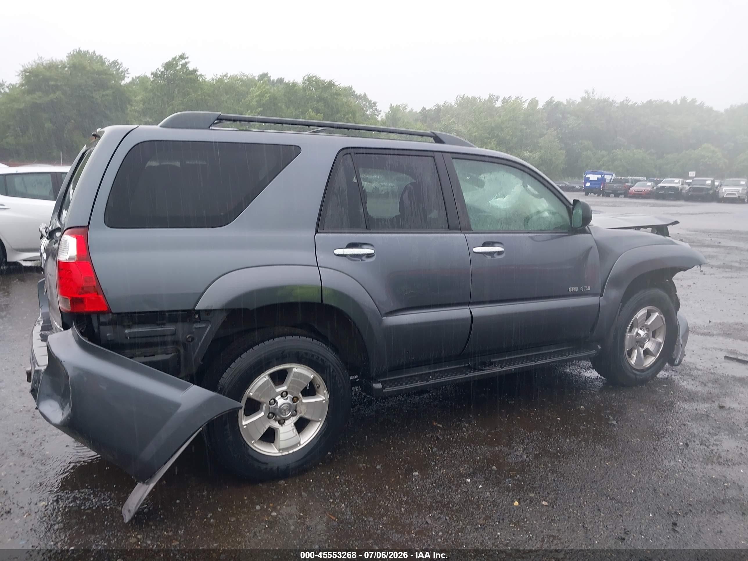 2008 Toyota 4runner Sr5 V6 Gray vin: JTEBU14R980131639