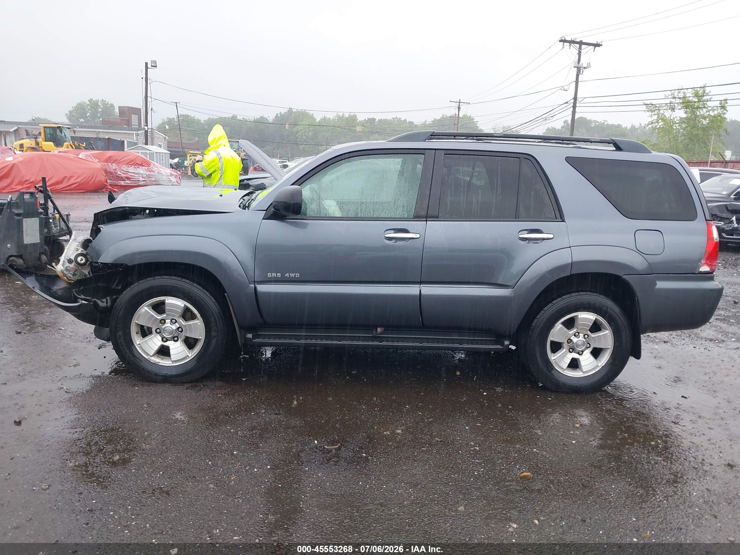 2008 Toyota 4runner Sr5 V6 Gray vin: JTEBU14R980131639