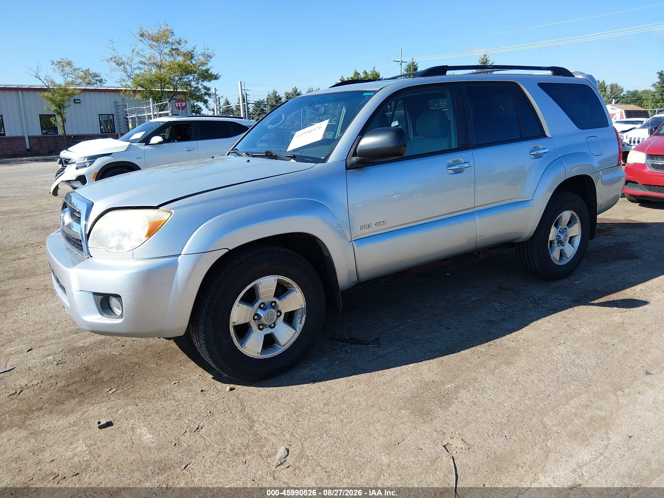 2008 Toyota 4runner Sr5 V6 Серебряный vin: JTEBU14R98K013627