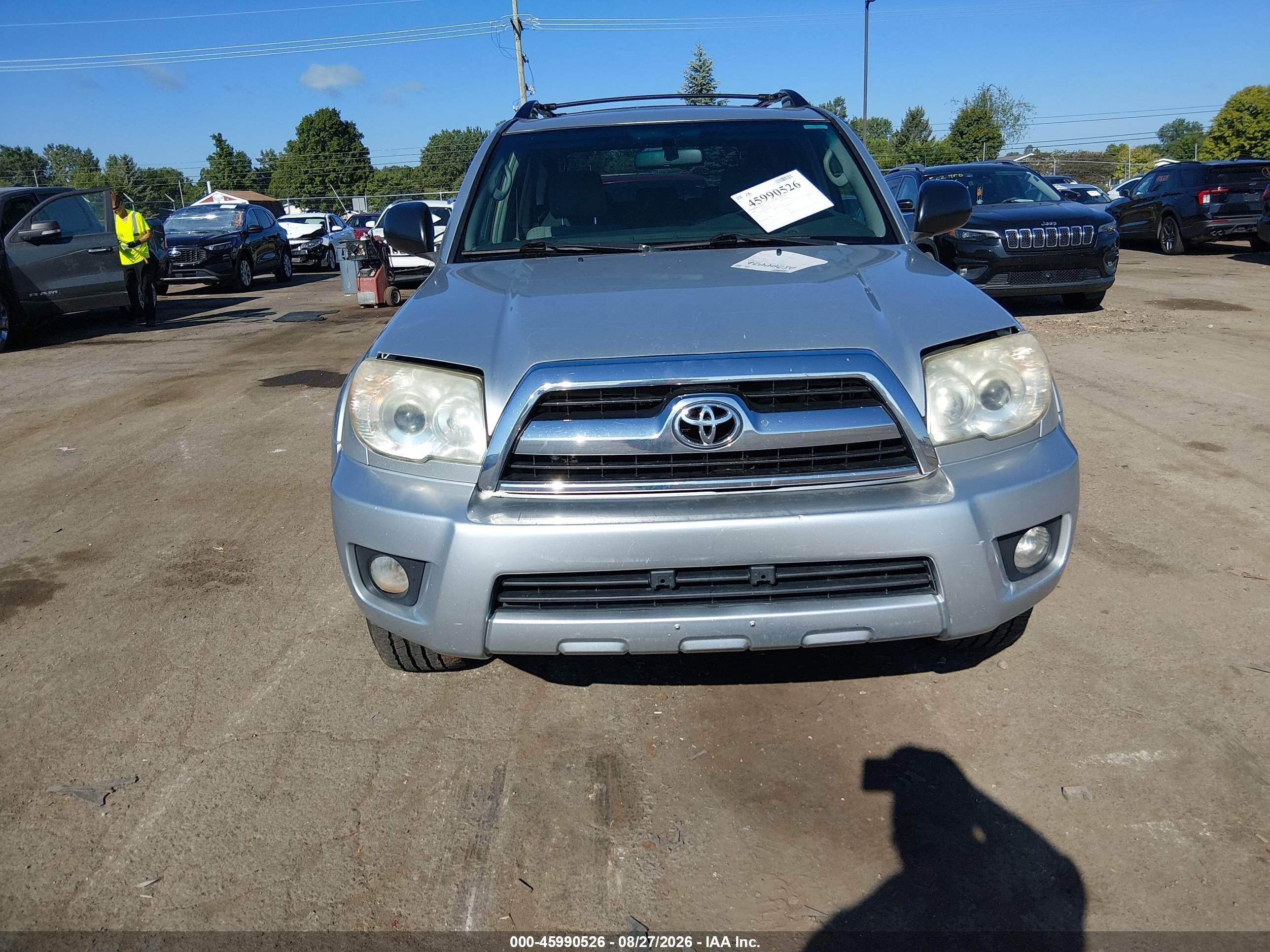 2008 Toyota 4runner Sr5 V6 Серебряный vin: JTEBU14R98K013627