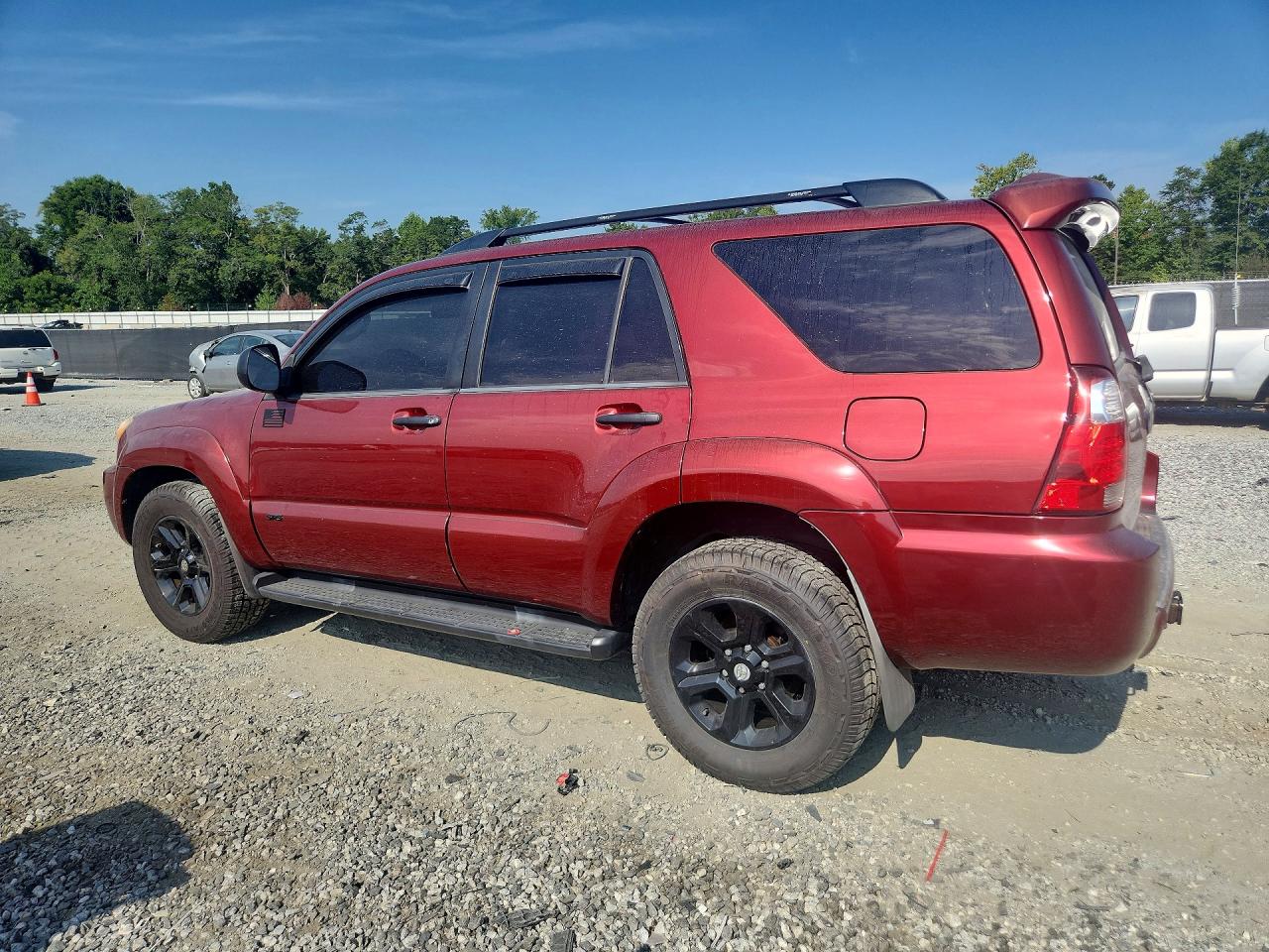 2008 Toyota 4runner Sr5 Burgundy vin: JTEBU14R98K033294
