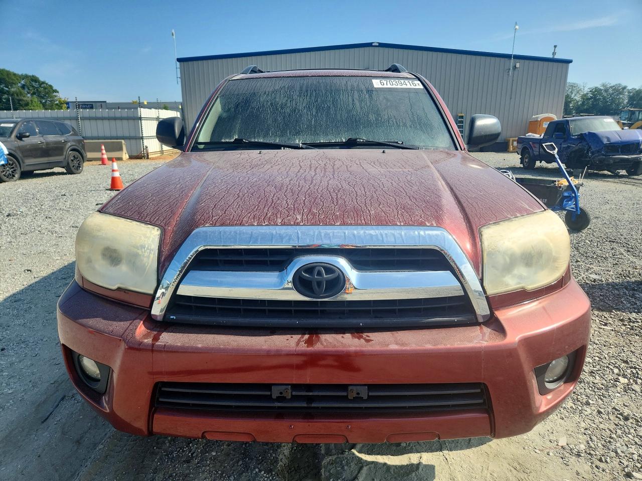 2008 Toyota 4runner Sr5 Burgundy vin: JTEBU14R98K033294