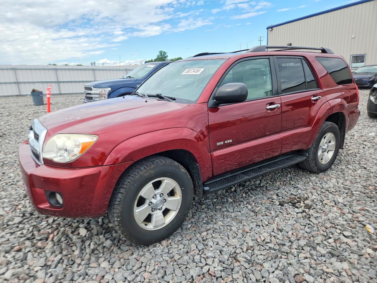 2009 Toyota 4runner Sr5 Red vin: JTEBU14R99K035807