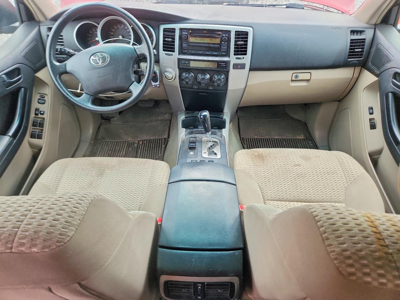2009 Toyota 4runner Sr5 Red vin: JTEBU14R99K035807