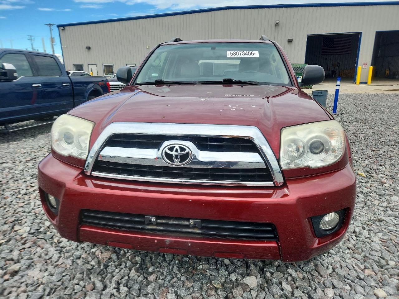 2009 Toyota 4runner Sr5 Red vin: JTEBU14R99K035807