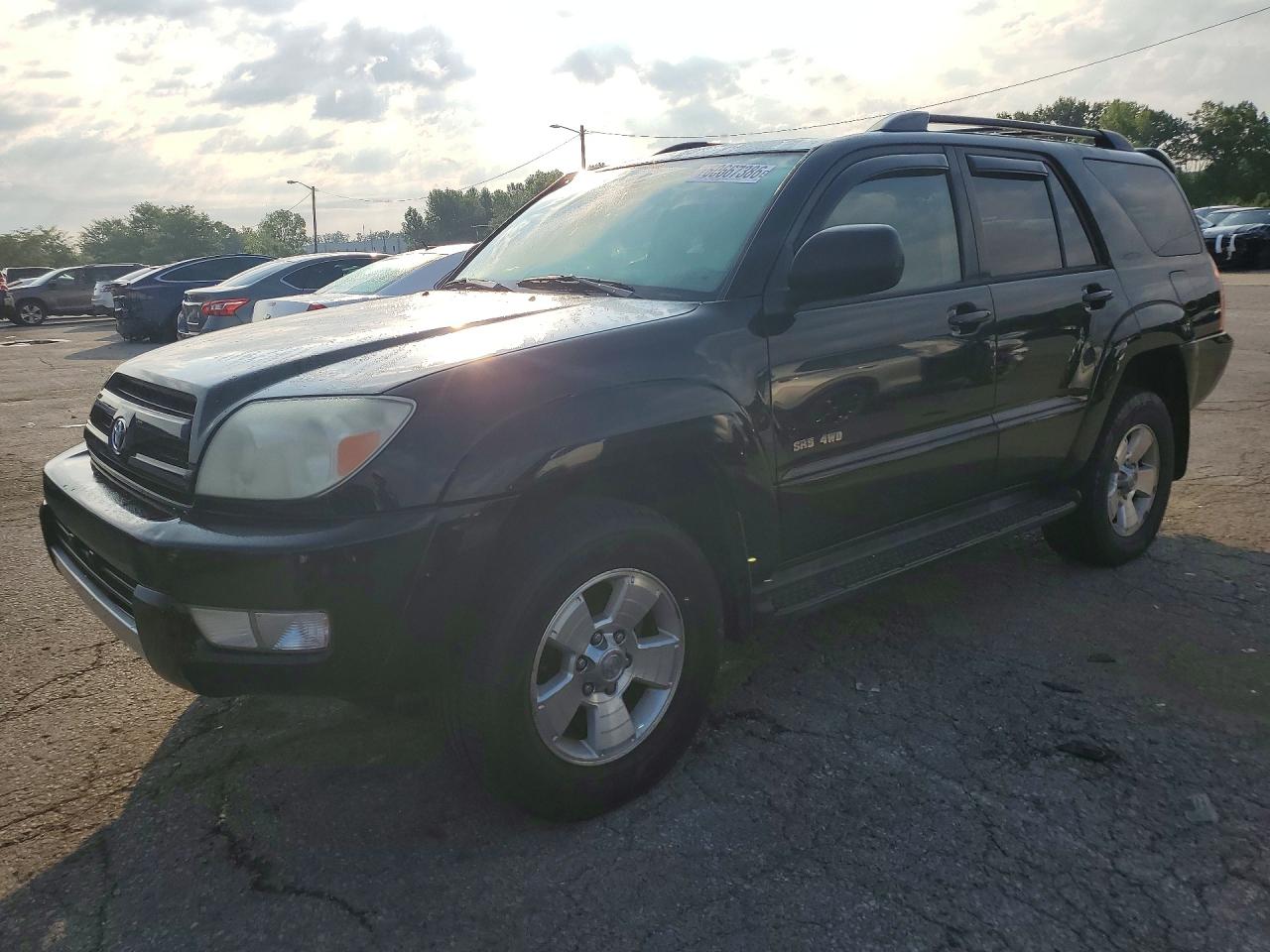2003 Toyota 4runner Sr5 Black vin: JTEBU14RX38010807