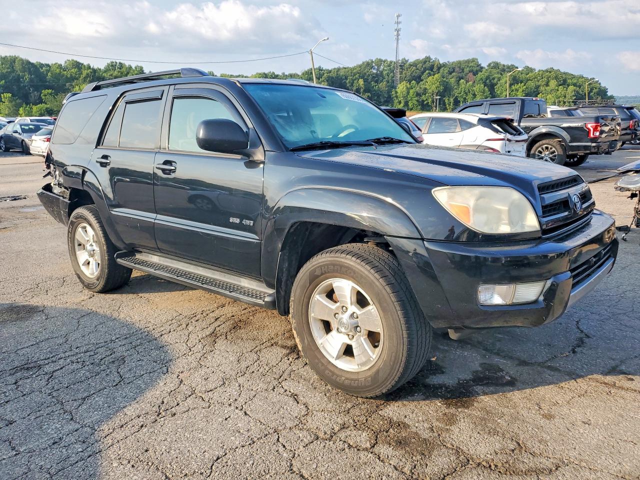 2003 Toyota 4runner Sr5 Black vin: JTEBU14RX38010807