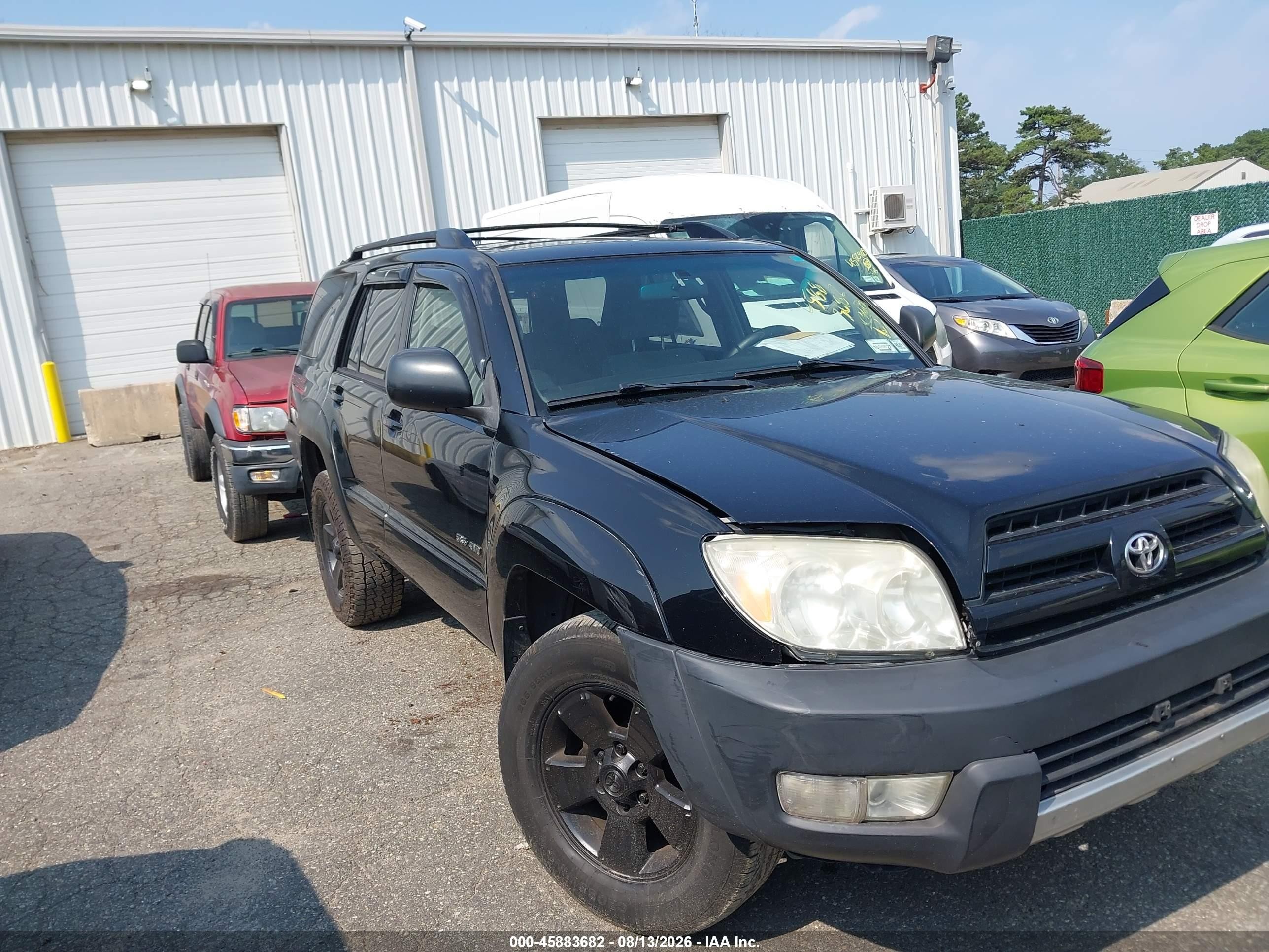 2004 Toyota 4runner Sr5 V6 Black vin: JTEBU14RX48024899
