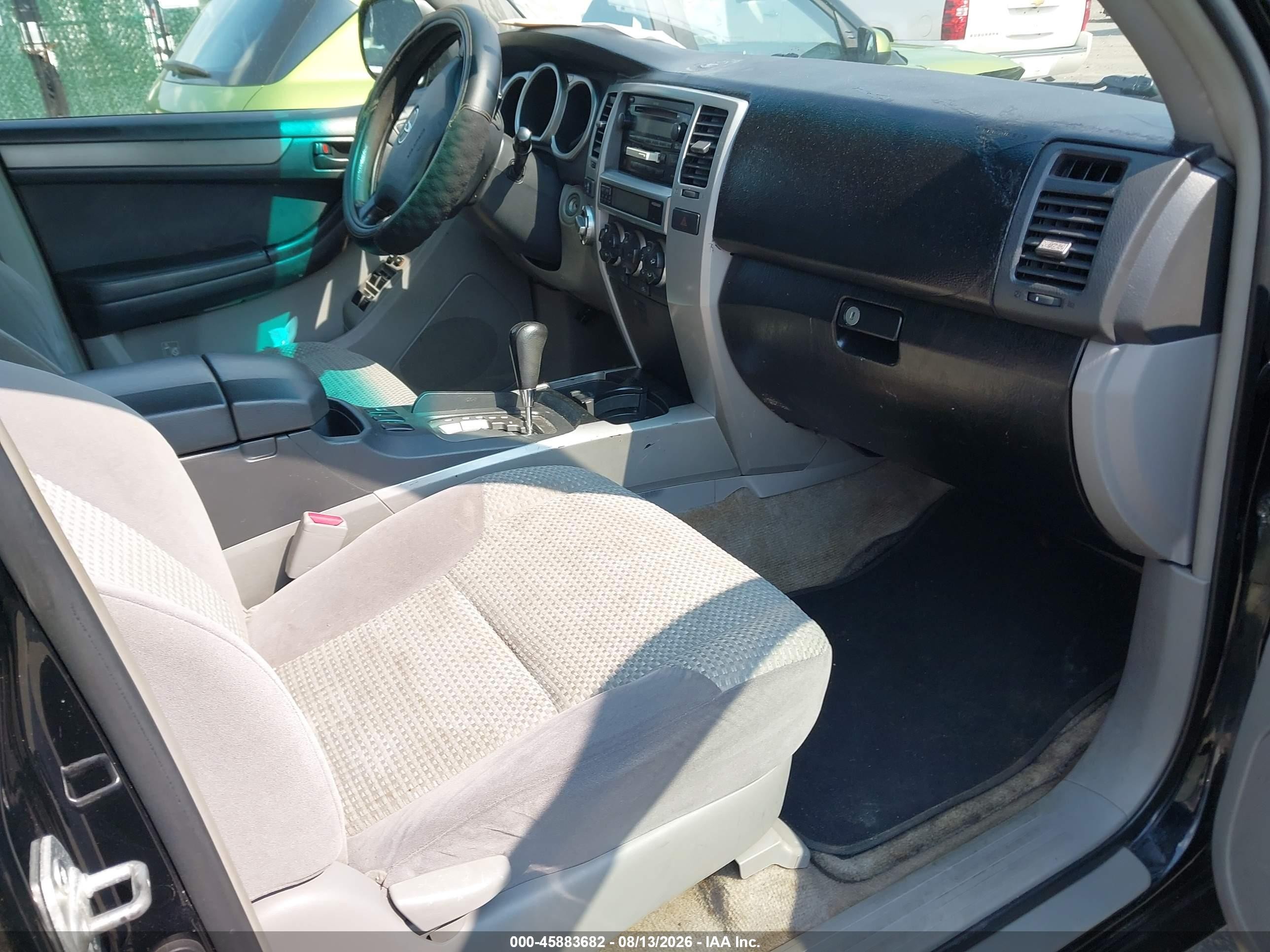 2004 Toyota 4runner Sr5 V6 Black vin: JTEBU14RX48024899