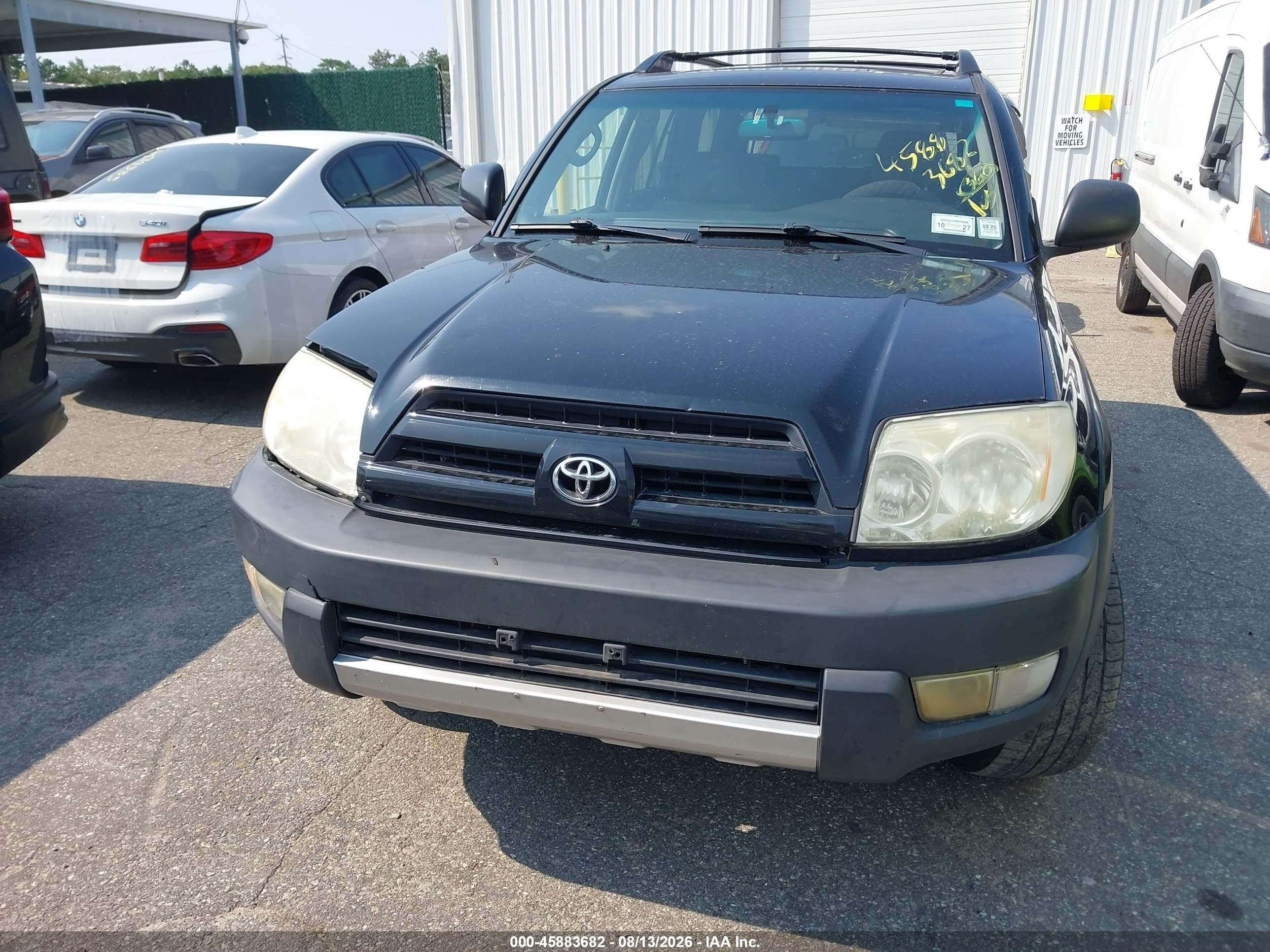 2004 Toyota 4runner Sr5 V6 Black vin: JTEBU14RX48024899