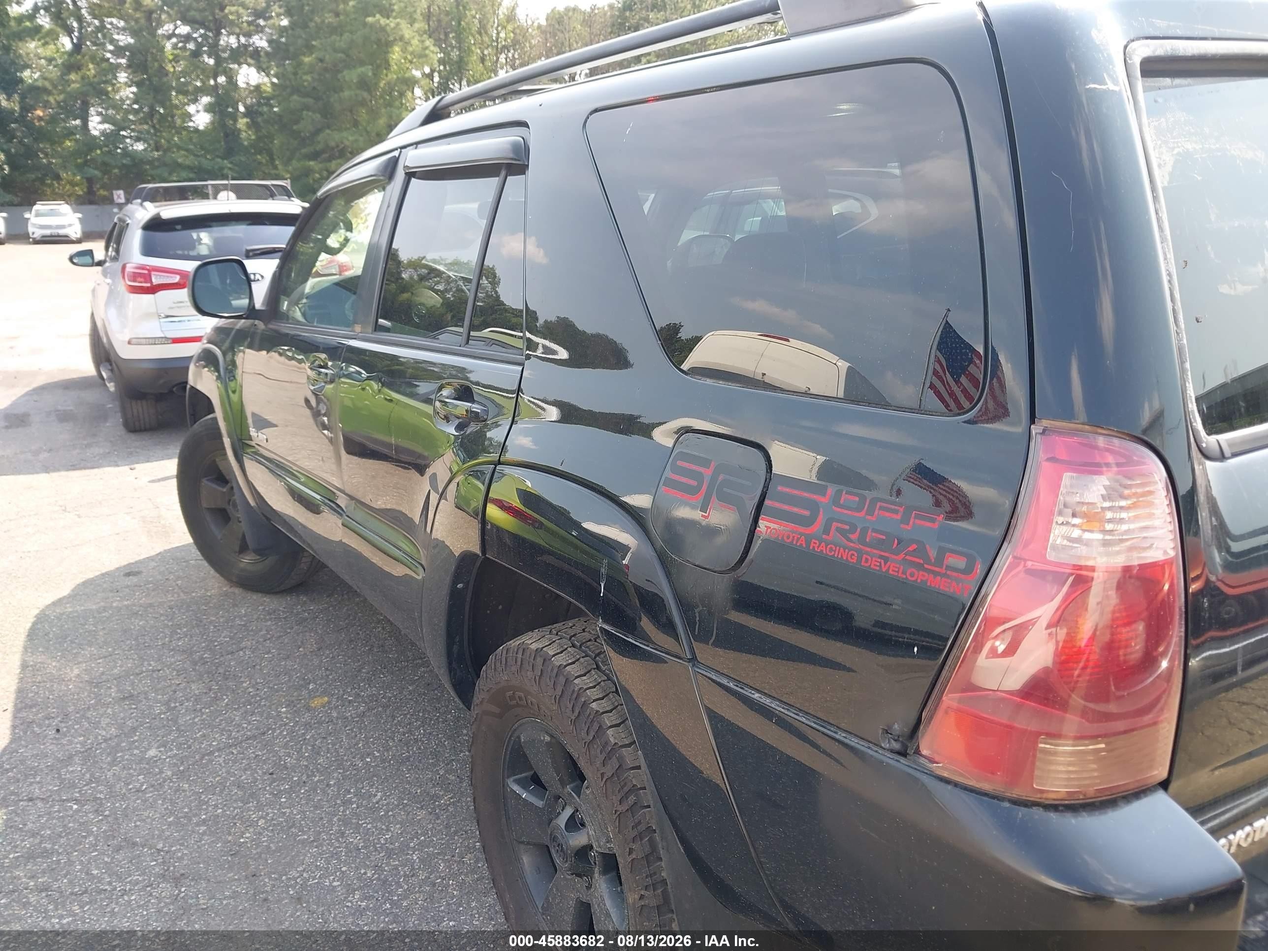 2004 Toyota 4runner Sr5 V6 Black vin: JTEBU14RX48024899