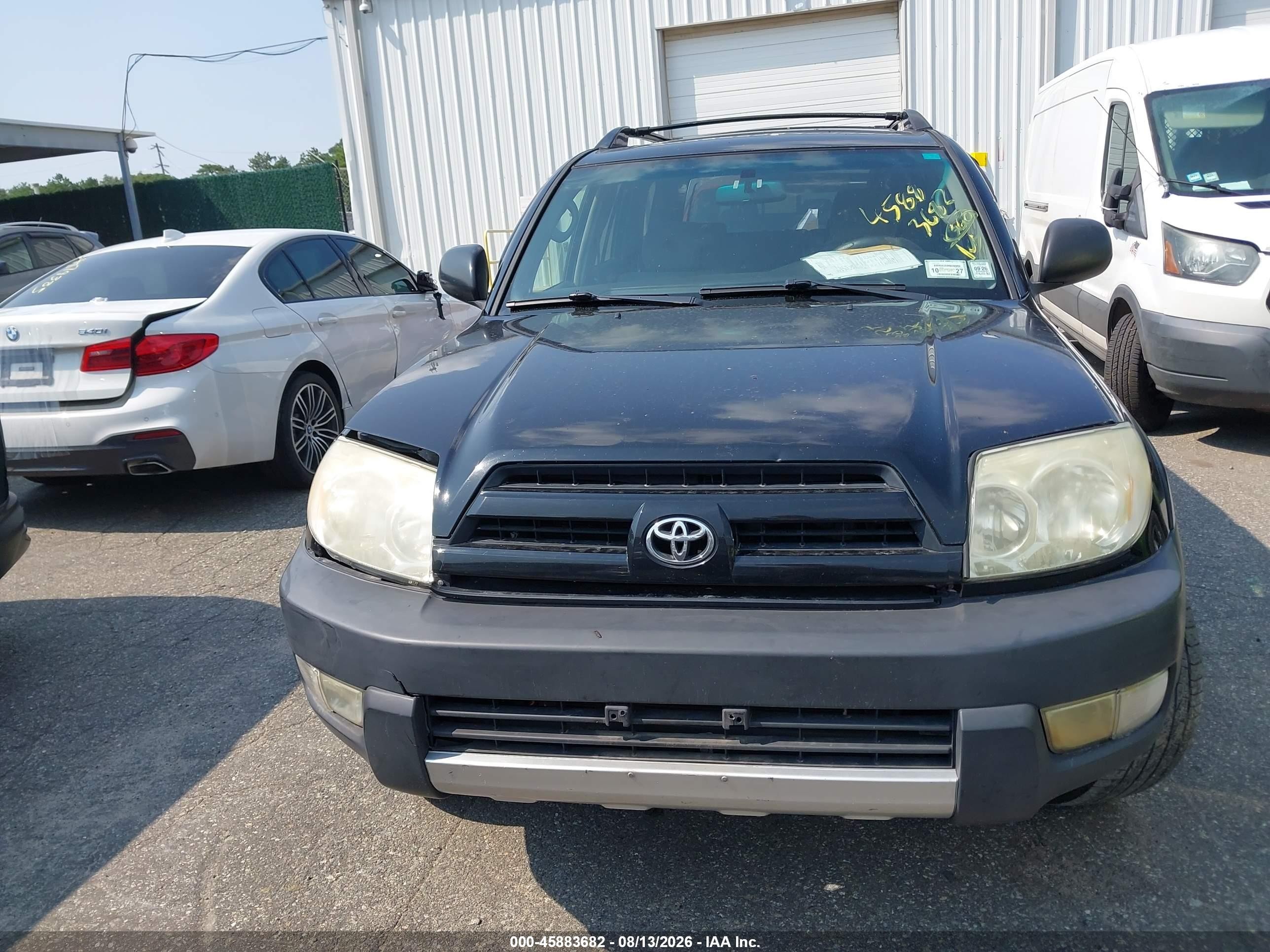 2004 Toyota 4runner Sr5 V6 Black vin: JTEBU14RX48024899